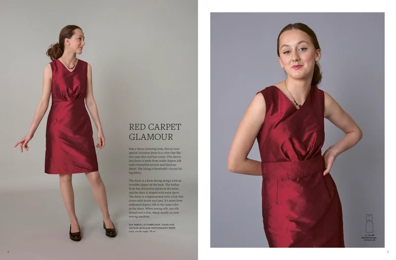 Magazyn z wykrojami damskimi OTTOBRE design Woman 6/2023 w języku angielskim – dostępny online w sklepie Charlotte Fabrics