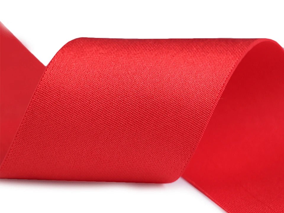 alt
Flat satin elastic 5 cm - red