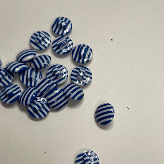 alt
Small feet, 13 mm - blue and white striped