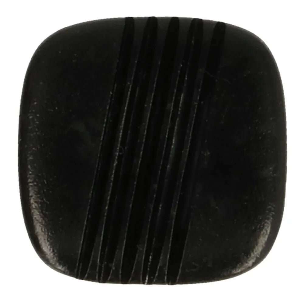 Shank button 9.4 mm - black