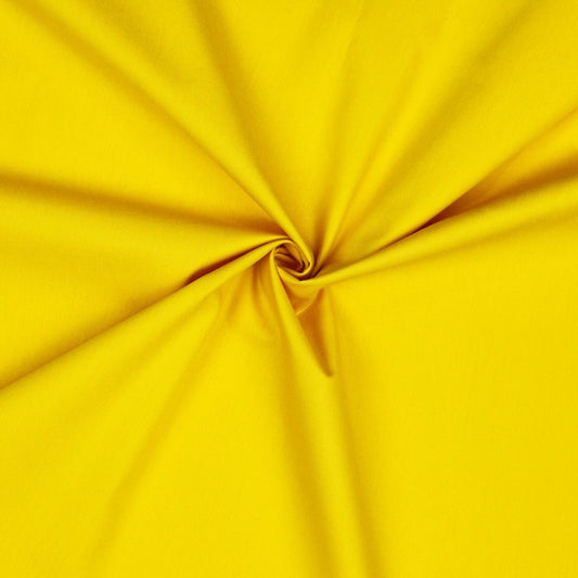 Premium 100% cotton fabric-yellow 125 g/m²