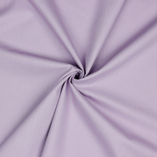 Premium 100% cotton fabric - lilac 125 g/m²