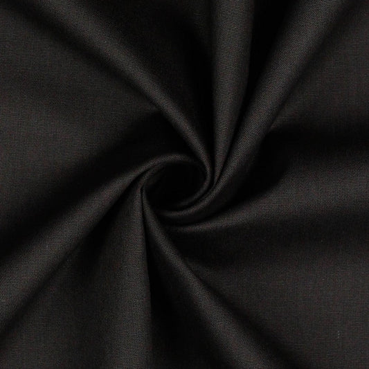 Premium 100% cotton fabric - chocolate brown 125 g/m²