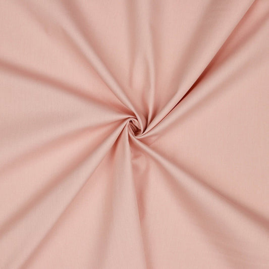 Premium 100% cotton fabric - dusty pink 130 g/m²