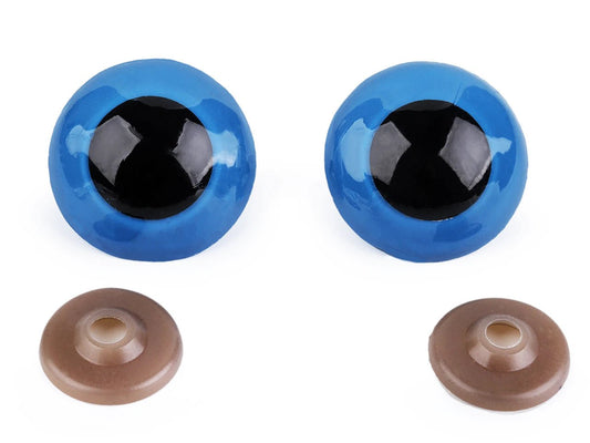 Toy eyes Ø40 mm-blue (1 pair per pack)