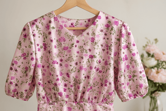 alt
Satin with elastane - flowers on pink 80 g/m²