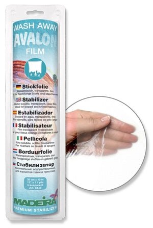 Water-soluble stabilizer Madeira Avalon Film - 30 cm × 10 m