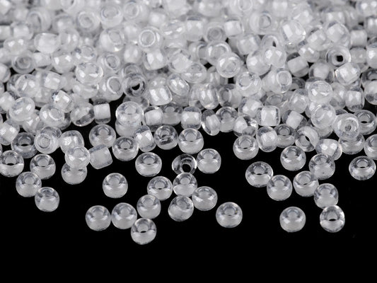 Glass seed beads 8/0 | 3 mm 50 g | assorted colors