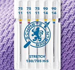 alt
Sewing machine needles for elastic knitwear SCHMETZ STRETCH - No. 75/90 (5 pcs.)