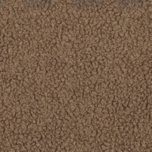 Teddy fabric - coffee brown 270 g/m²