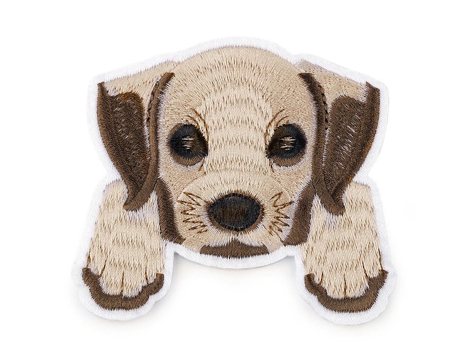 alt
Iron-on patch with an embroidered dog | 8 × 8,7 cm
