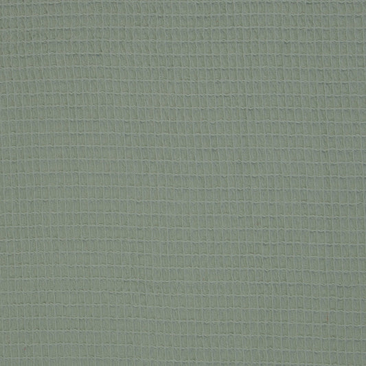 Image of waffle fabric - grayish green 230 g/m² – available at Šarlotes audumi