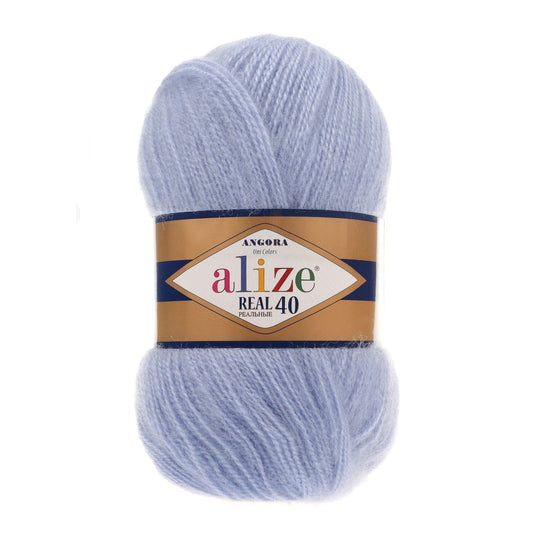 Wool Yarn| Alize Angora Real 40 | 439m, 100 g