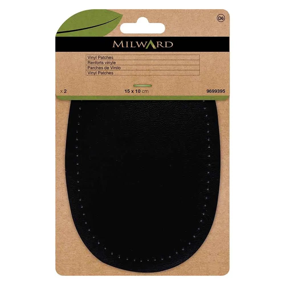 Vinyl patches for clothing Milward 10x15cm - black