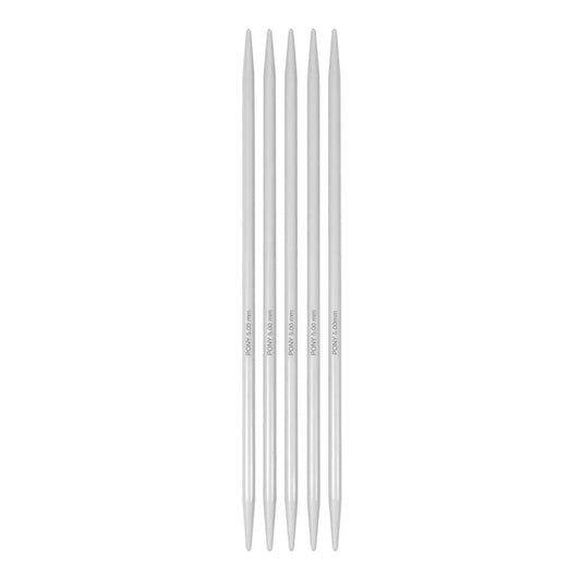 Pony Classic sock knitting needles - 20 cm 5.00 mm (5 pcs.)