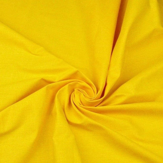 100% Cotton fabric-yellow 125 g/m²