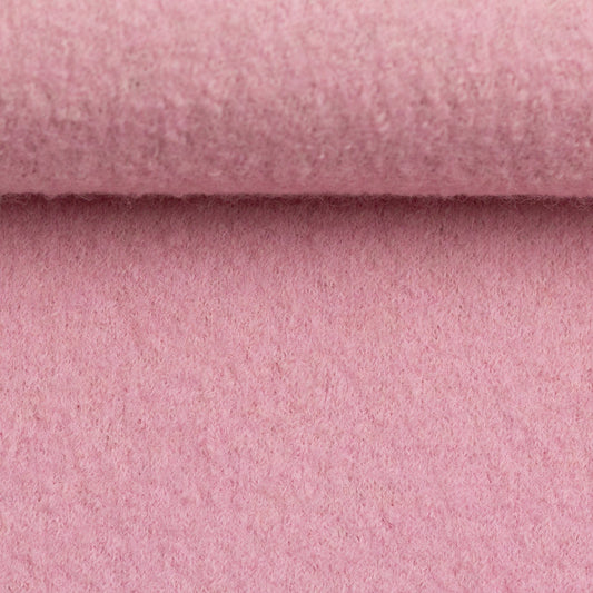 100% Wool Fabric-pink 385 g/m²