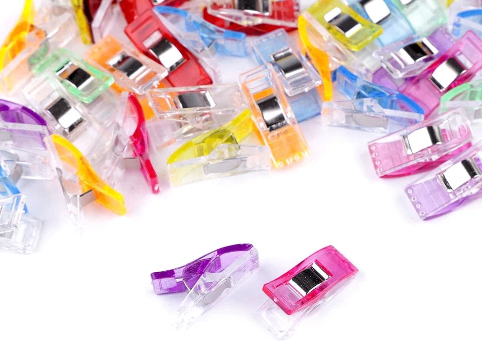 Set of fabric clips (50 pcs)