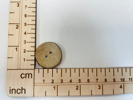 Coconut buttons 30 mm