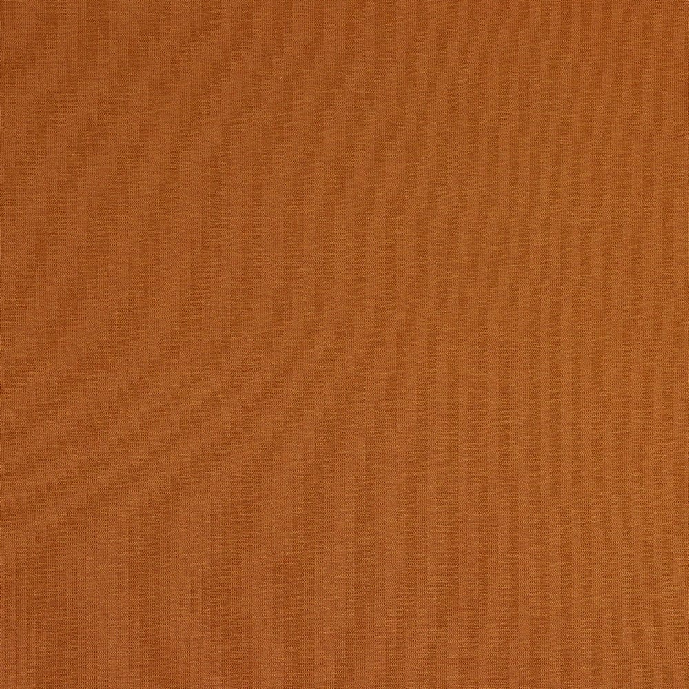 Cotton insulated knit fabric - rust tone 285 g/m²