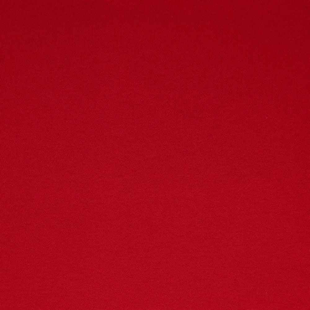 Insulated cotton knit - red 285 g/m²