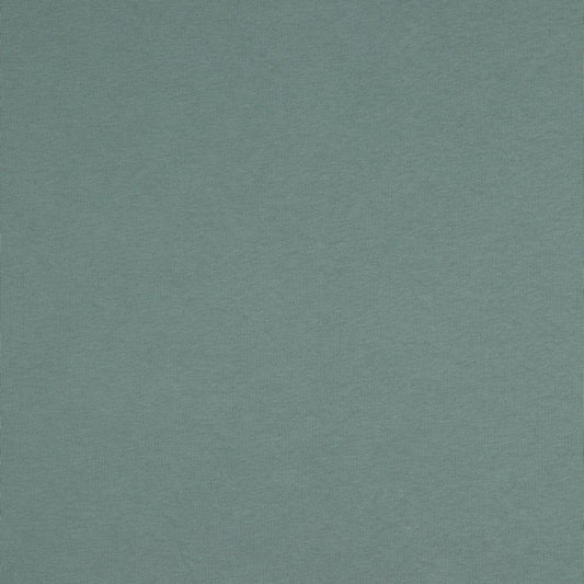 Cotton brushed knit - dark mint 285 g/m²