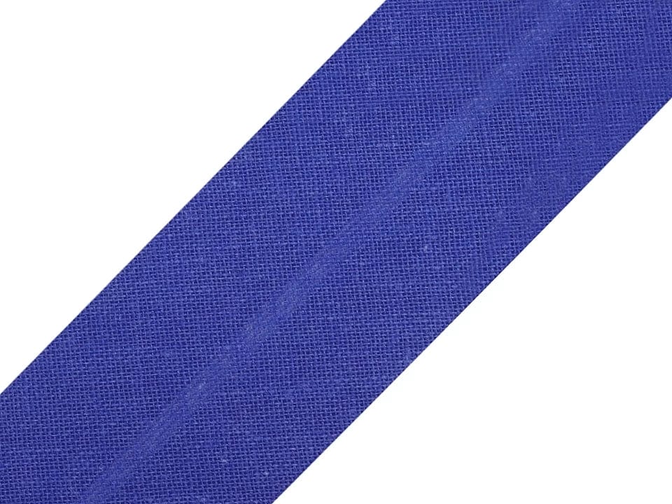Cotton bias tape 20 mm-cornflower blue