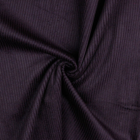 Cotton corduroy-dark purple 280 g/m²