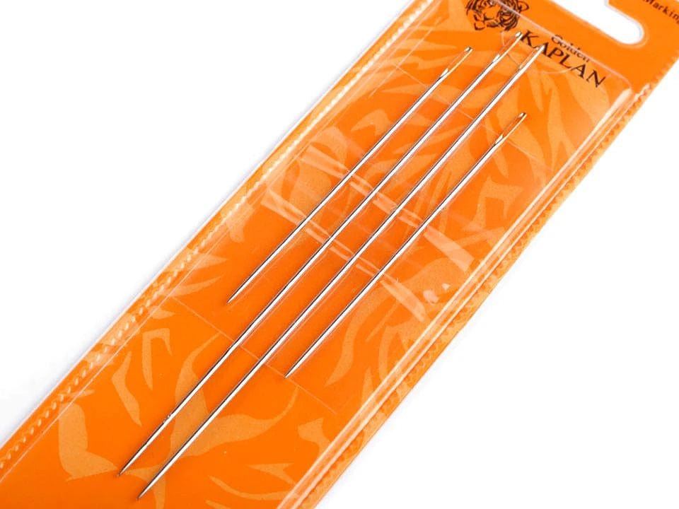 alt
Doll needles / long sewing needles, gold eye