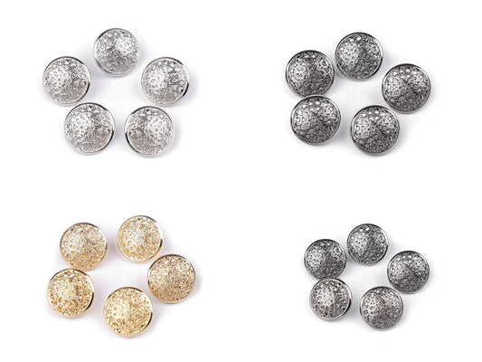 alt
Metal shank buttons 15 mm-gold