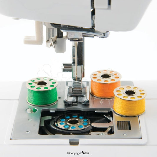 Metal bobbin for household sewing machines Ø 20.4 mm, set of 3 pcs
