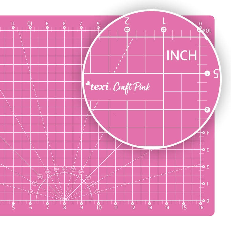 cutting mat 60X45 cm-pink