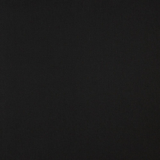 Premium 100% cotton fabric - black 125 g/m²