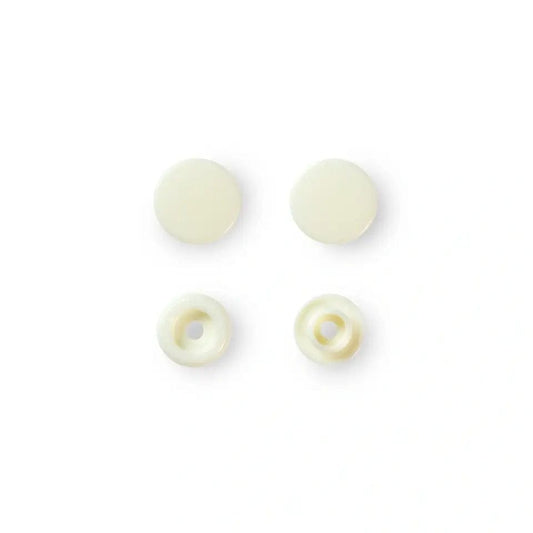 PRYM Snap fasteners Ø12.4 mm 30 pcs, creamy tone