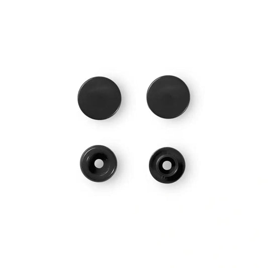 PRYM Snap Fasteners Ø12.4 mm 30 pcs, Black