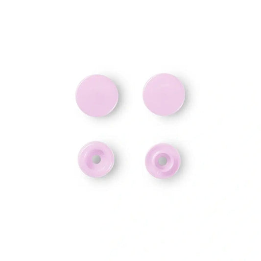 PRYM Snap Fasteners Ø12.4 mm 30 pcs-pink