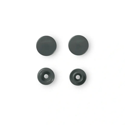 PRYM Snap Fasteners Ø12.4 mm 30 pcs dark gray