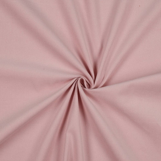 Fine cotton corduroy - soft pink 145 g/m²