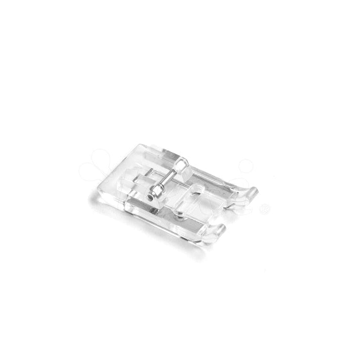 Sewing machine presser foot for decorative stitches