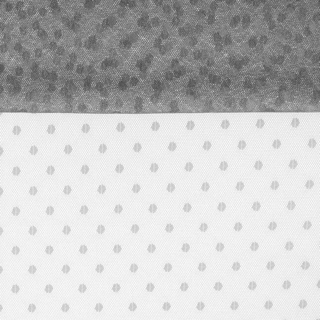 Gray with dots