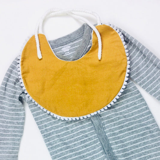 How to sew a bib, or drool catcher? - Šarlotes audumi