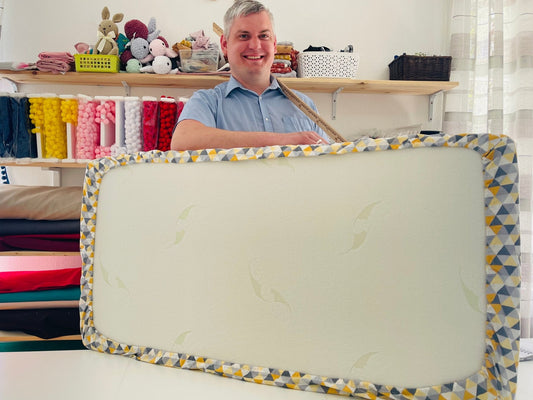 How to sew a fitted sheet step by step - Charlotte Fabrics