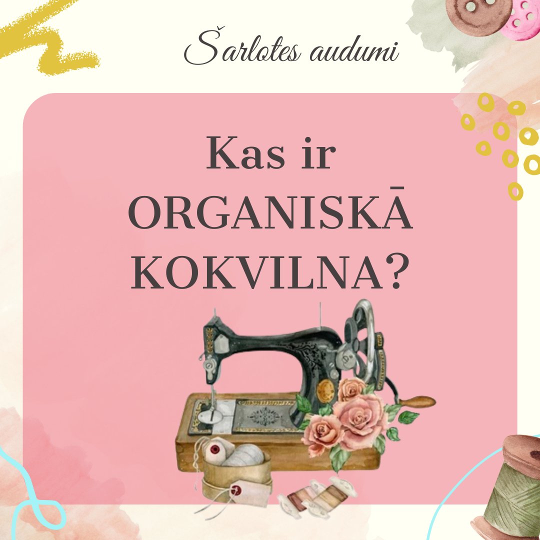 CZYM JEST DZIANINA ORGANICZNA? - Šarlotes audumi