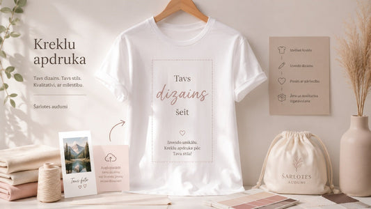 T-shirt printing with your design – fast and easy - Charlotte Fabrics