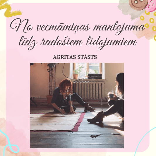 No grandmother's legacy to creative flights - Agrita's story - Charlotte's Fabrics