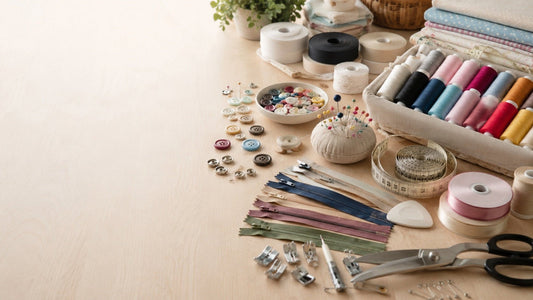 Sewing supplies in Cēsis, Charlotte Fabrics in-store