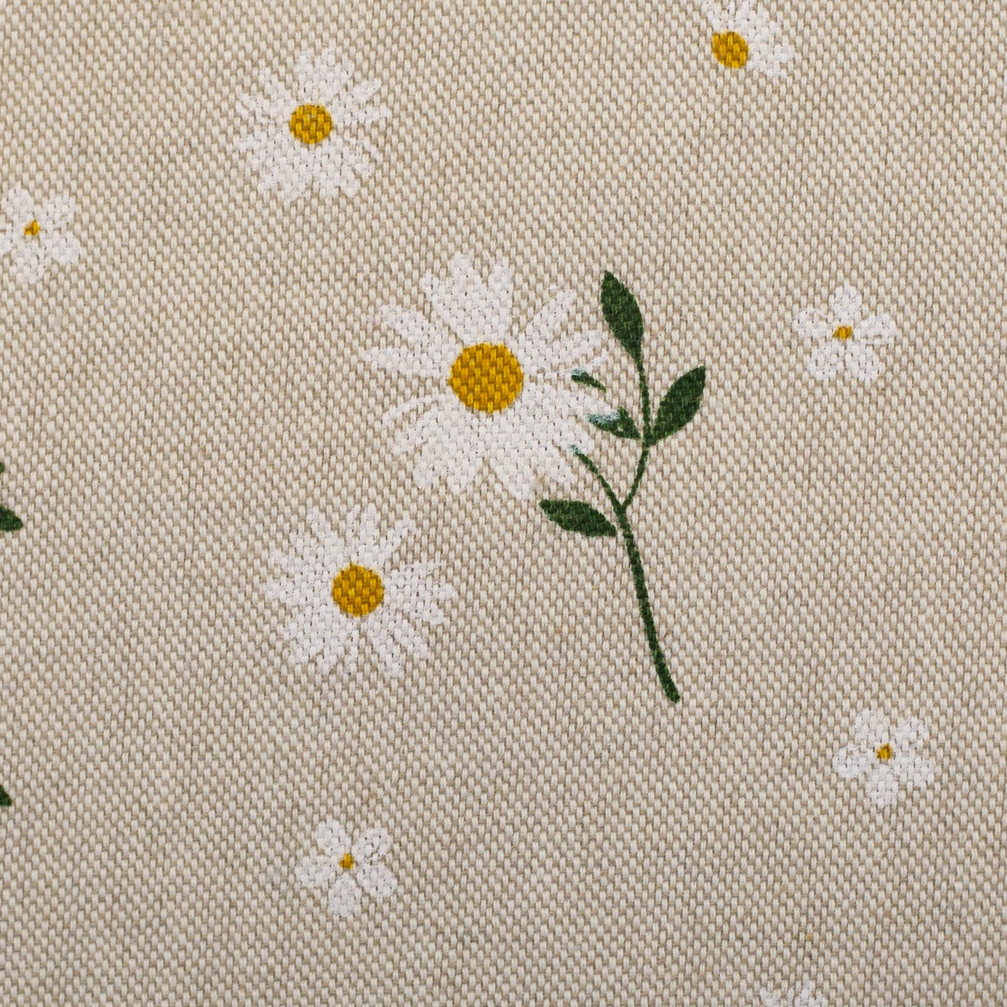 Kanvas audums-margrietiņas 200 g/m²