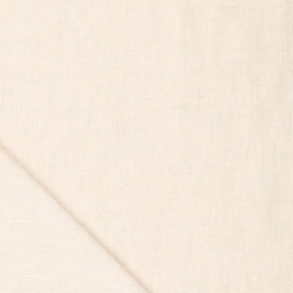 100% Softened Linen Fabric - Soft Cream 165 g/m²