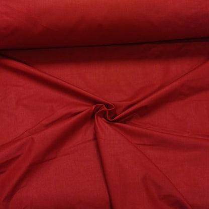 100% Cotton fabric - burgundy 125 g/m²