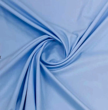 100% Cotton fabric - sky blue 220cm 146 g/m²